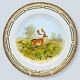 Royal Copenhagen, Flora Danica Animal; Dinnerplate 25,5 cm No. 3549 Royal Copenhagen, Flora Danica Animal; Dinnerplate 25,5 cm No. 3549